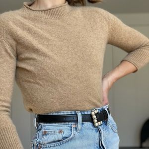 J.Crew Cashmere Sweater Tan
